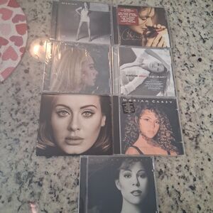 Mariah Carey Celine Dion Adele CD Lot 25 30 Daydream #1’s Pop Music Bundle 7